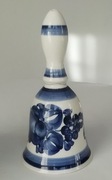 Fajansowy dzwonek ręcznie malowany XXw [W6]