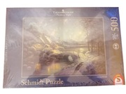 Puzzle Schmidt 500 elementów Christmas Moonlight art. 58453