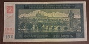 Protektoriat Czech i Moraw 100 koron 1940