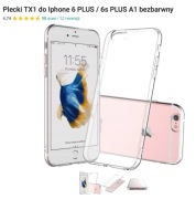 Plecki TX1 do Iphone 6 PLUS / 6s PLUS A1 bezbarwny