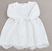 Ubranko Noeli komplet sukienka płaszczyk do chrztu dla dziewczynki 74