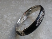 Srebrna bransoleta damska patriotyczna