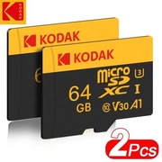 Karta pamięci micro SD 64GB U3 V30 marki Kodak 2 sztuki nowe 