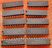 Pamięć DRAM typu TMS44C256-80, organizacja 256k x 4.