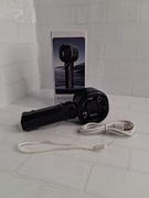 Mini Wentylator Ręczny z Wyświetlaczem 3 Prędkości USB Przenośny czarny