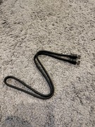 Kabel SATA 0,5 metra czarny