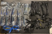 Zestaw okablowania CPU, modularne PCI-E i risery do GPU