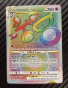 Pokemon karta Unown VSTAR Rainbow Rare Silver Tempest