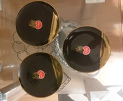 Talerzyki porcelanowe -3szt.FLORINA.