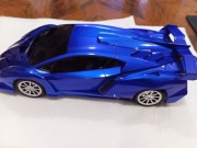 Samochód zdalnie sterowany 1:18, z oświetleniem LED, sportowy, szybki, 