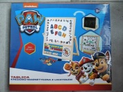 Tablica kredowo magnetyczna z liczydłem Psi Patrol 3+