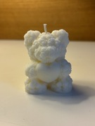 Świeca sojową miś