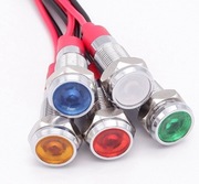 Wskaźnik sygnalizator lampka kontrolna LED 12-24V różne kolory