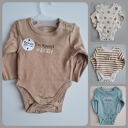 Body niemowlęce 4-pak, rozmiar 56/62, 0-3 miesiące, Cool Club, Smyk