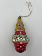 Bombka PRL lalka, laleczka