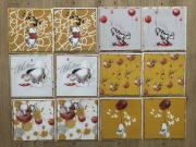 Kartki ręcznie robione dla dzieci Kubuś Puchatek