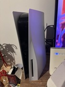 PS 5 konsola z grami 2 padami i stacja ładująca