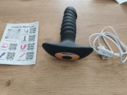 Masażer prostaty / korek analny z wibracjami – nowy, ładowany USB