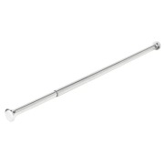 Drążek prysznicowy rozprężny śr.20 mm srebrny - economic 125 - 220 cm Adah