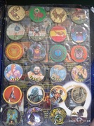 RÓŻNE TAZO ŻETONY. WFF FLIP. STREET FIGHTER. PROFI. KUROCZIK POWER RANGERS.