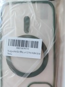 Nowe etui z MagSafe do iPhone 12 / 12 Pro (zielona ramka)