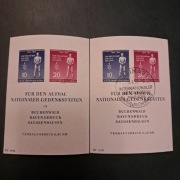 NRD  Buchenwald  1955  bloki czyste  różne