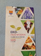 Gmina Miejsce Piastowe mapa laminowana 