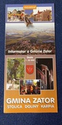 Gmina Zator mapa 