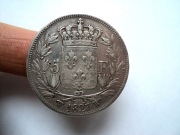 FRANCJA: 5 FRANKÓW 1827 R (W) - ŁADNY STAN