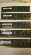 DDR2 samsung RAM pakiet 3x1Gb 2x2Gb
