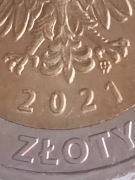 5 ZŁOTYCH 2021- BRAMA ŻURAW - KRESKA PAZUR SZPON ORŁA