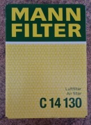 Filtr powietrza MANN C 14130 Volkswagen Golf V 1,6 benz. 102 KM