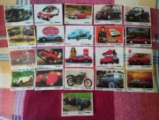 21 Sztuk obrazków z gumy Turbo serii 191-260 