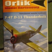 ORLIK P-47 D-11 Thunderbolt +lasery
