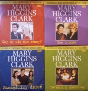 MARY HIGINS CLARK - ZESTAW 4 FILMÓW + 2 PODWÓJNE - [ 6X DVD Z GAZETY ]
