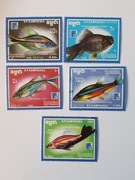 (1791)  znaczki ryby