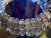 Charms koralik do bransoletki Pandora Agat Szary naturalny kamień