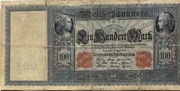 NIEMCY - 100 marek z 1910 r.
