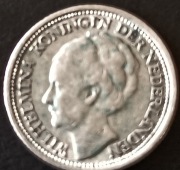 Srebrna moneta 10 Cents 1937