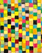 Duży obraz olej na płótnie 80x80cm abstrakcja