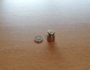 odważnik aptekarski mosiężny 20g.