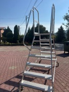 Drabina magazynowa Zarges dwustronna