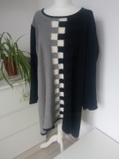 Cellbes ciepła długa tunika sweter sukienka r 50/52 