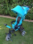 Rower trójkołowy Kinderkraft Aston Turkusowy