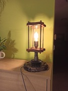Gotycka industrialna lampa loft prezent steampunk