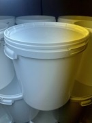 Wiadra plastikowe z deklem 20L