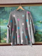 sweter duży oversize szeroki ciepły mięciutki damski kardigan bluza pulower