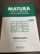 Matematyka Matura testy i arkusze z odpowiedzami Operon Marzena Orlińska