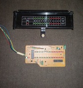 Deck m9115 magnetofon wskaźnik wysterowania ramka