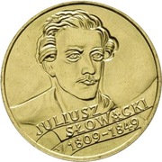 Moneta 2 zł Juliusz Słowacki (1809-1849) 1999